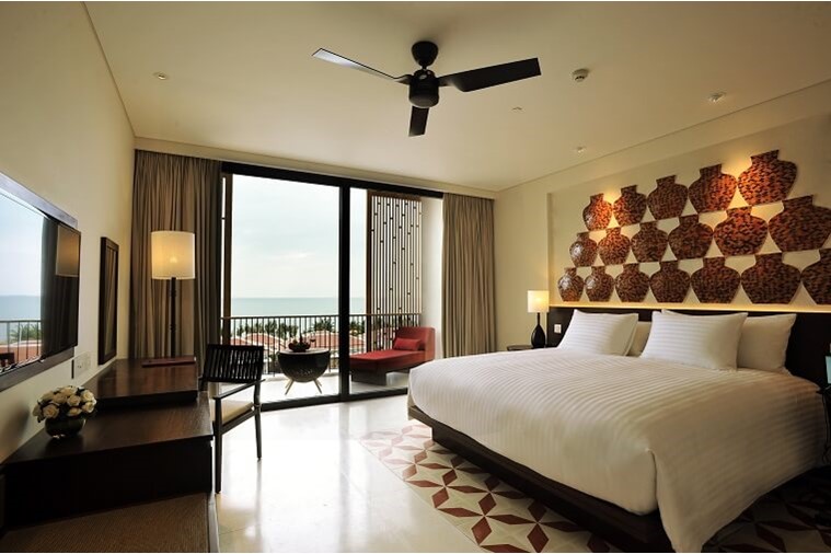 Phòng Deluxe Double Sea View